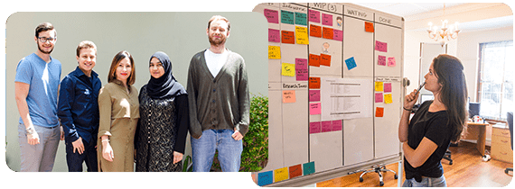 Collage of KRS collegues